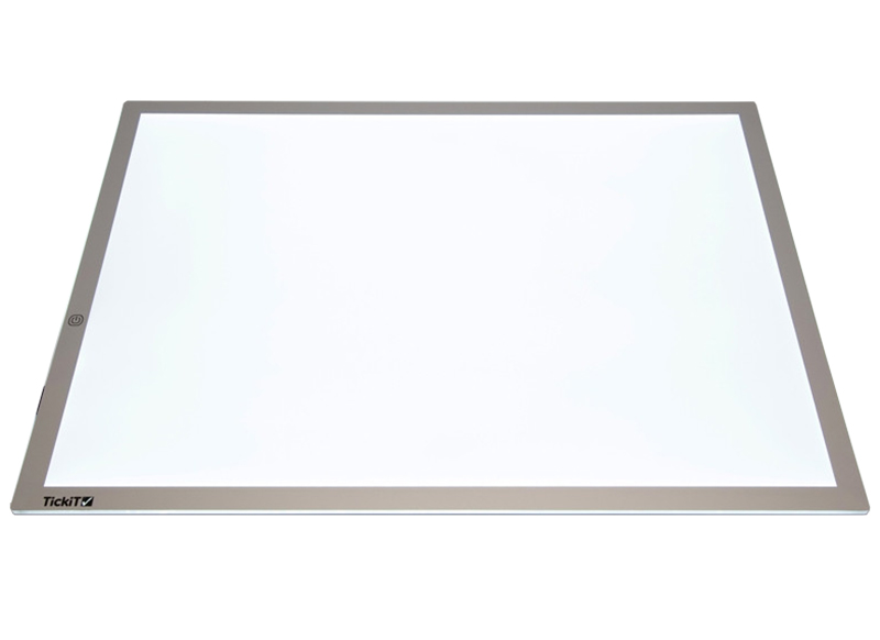 Lichtborden - tickit Light Panel - A2 - LED - wit licht - rechthoekig - per stuk