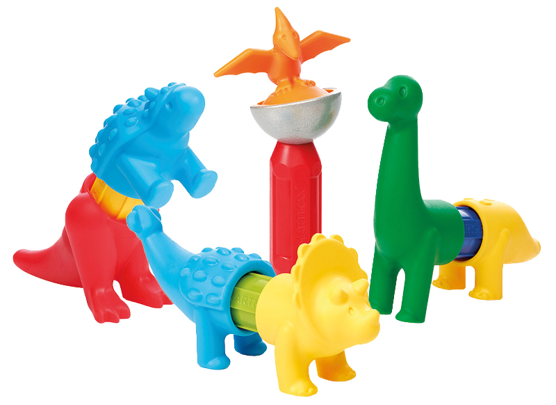 Bouwset - SmartMax my first dinosaurs - dinos - set van 9