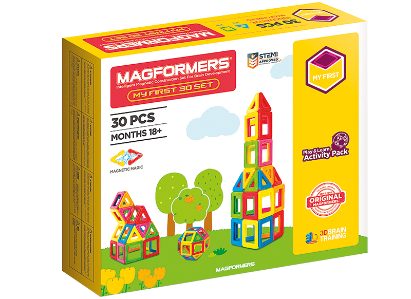 Bouwset - Magformer - my first mf30 - set van 30 assorti