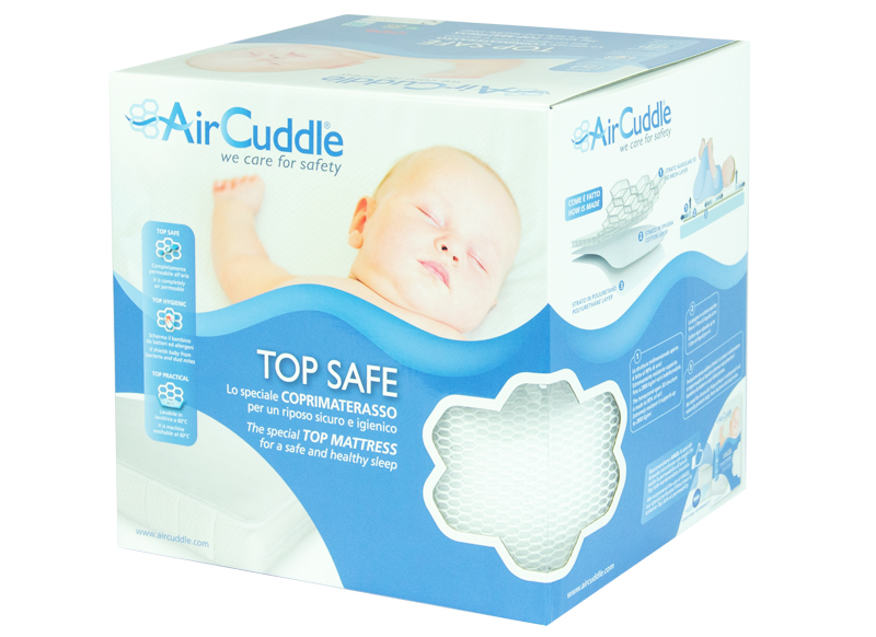 Matrasbeschermer - AirCuddle - top safe -60x120 cm - per stuk