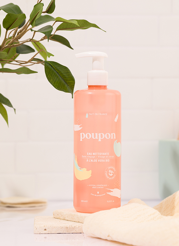 Verzorging - Reinigingsproducten -  Poupon - cleansing water - per stuk