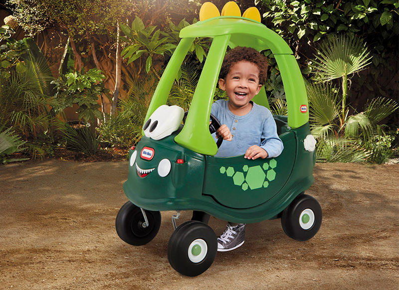 Rollend materiaal - loopfietsjes - Little Tikes - Cozy coupe - dino - per stuk