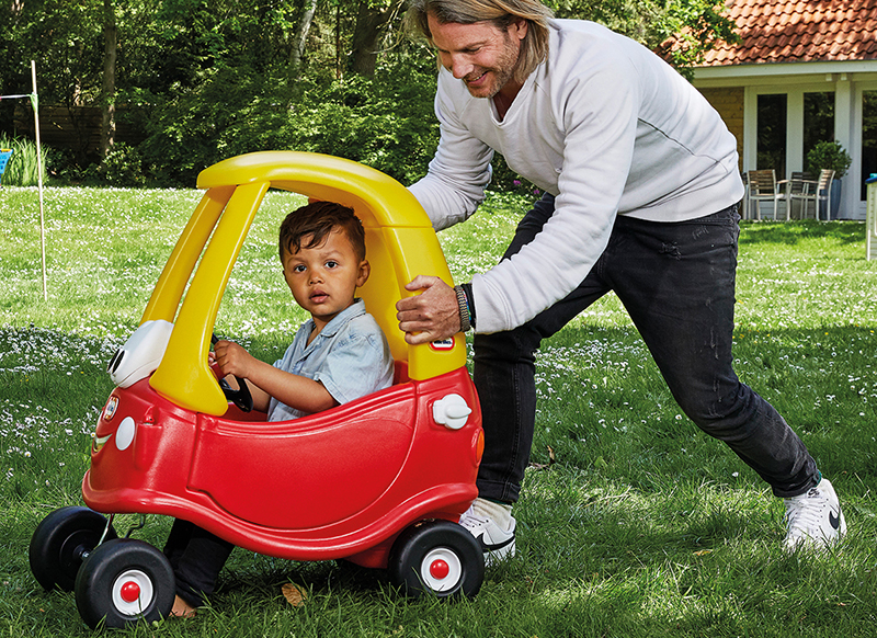 Rollend materiaal - loopfietsjes - Little Tikes - Cozy coupe - verjaardagsversie - per stuk