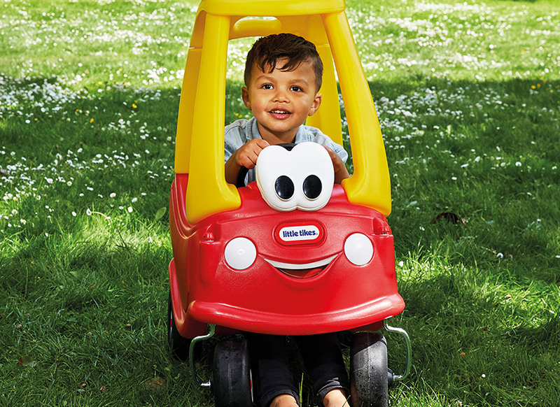 Rollend materiaal - loopfietsjes - Little Tikes - Cozy coupe - verjaardagsversie - per stuk