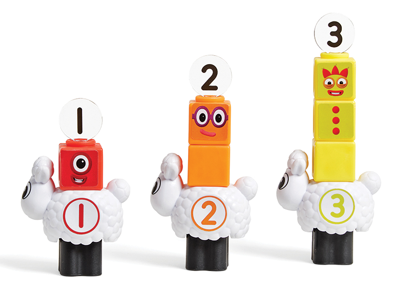 Rekenspel - Learning Resources - Numberblocks Sheep Farm - schapenboerderij - per spel