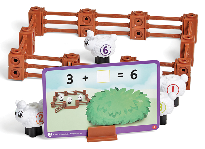 Rekenspel - Learning Resources - Numberblocks Sheep Farm - schapenboerderij - per spel