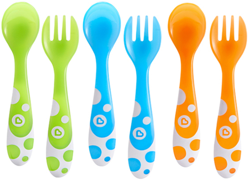 Eetgerei - bestek - - eerste lepel en vork set van 6 - Smartiest