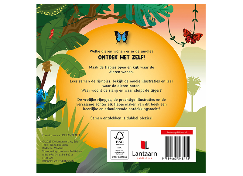 Boekjes - De Lantaarn - Wie woont hier? In de jungle - per stuk