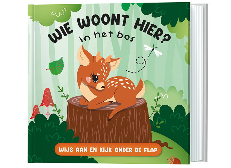 Boekjes - Het Lantaarn - Wie woont hier? In het bos - per stuk