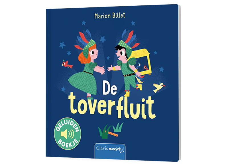 Boekjes - Clavis - geluidenboekjes - de toverfluit - per stuk