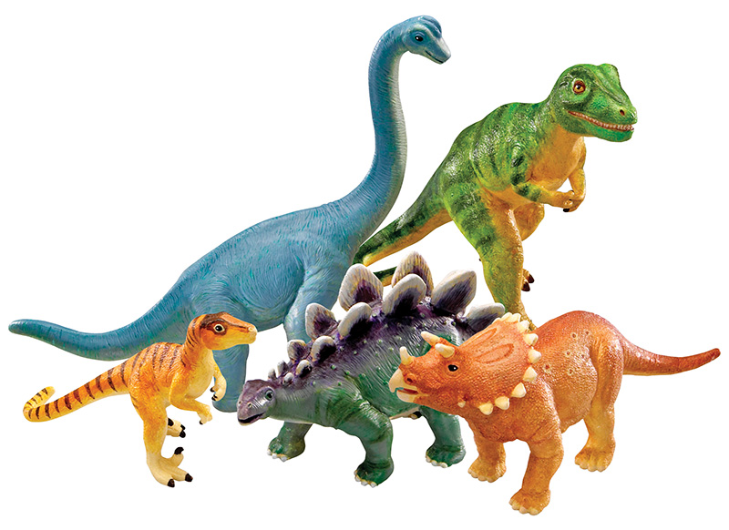 Speelgoed figuren - Learning Resources Jumbo Dinosaurs - Set van 5 assorti