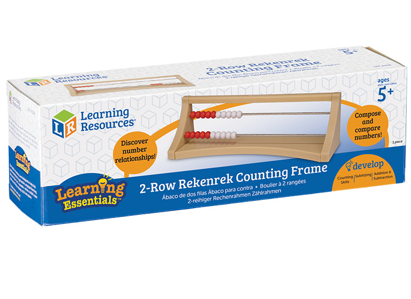 Wiskunde - Learning Resources - 2-row rekenrek - per stuk