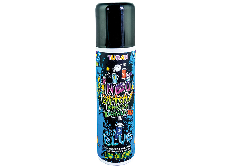 Krijt - graffiti spray - Tuban - blauw - 150 ml - per stuk