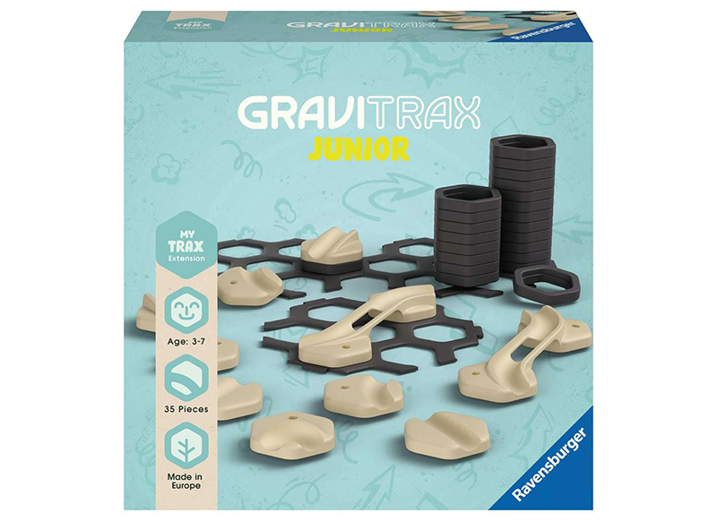 Constructie - knikkerbaan - GraviTax Junior - My trax - Set van 30