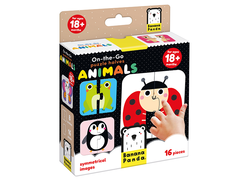 Mijn eerste spellen - Banana Panda - matching animals - per spel