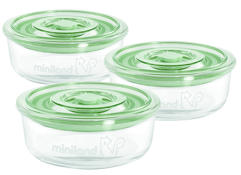 Suri Slijm Huiskamer Eetgerei - bord - glazen potjes met deksel - set van 3 - Smartiest