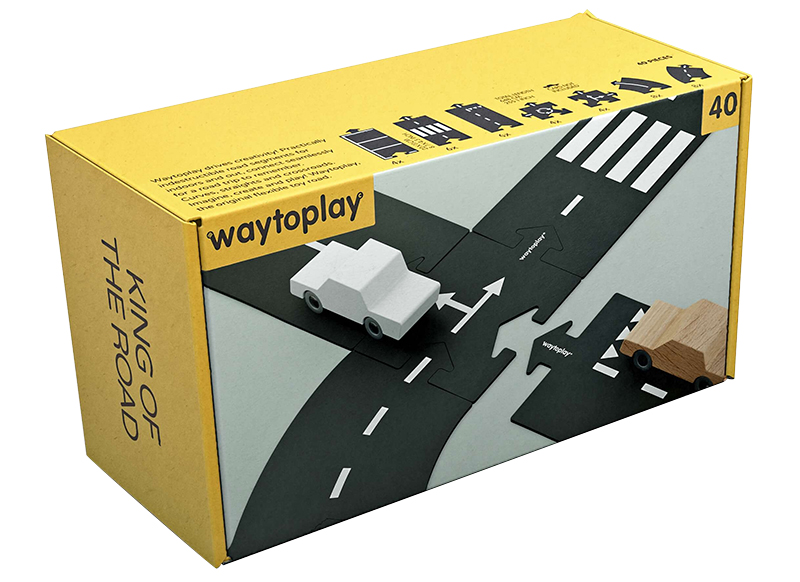 Speelmat - Waytoplay King of the Road - Autobaan - Set van 40