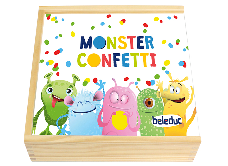 Spellen - Beleduc - monster confetti - per spel