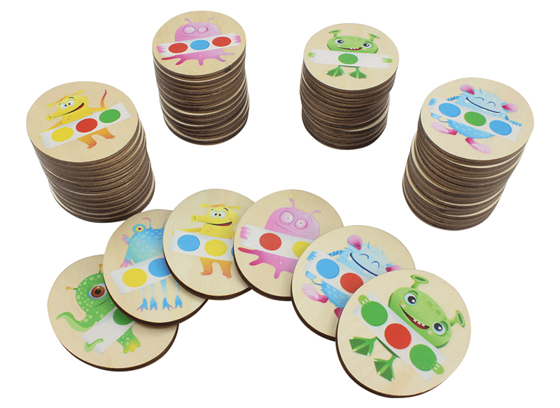 Spellen - Beleduc - monster confetti - per spel