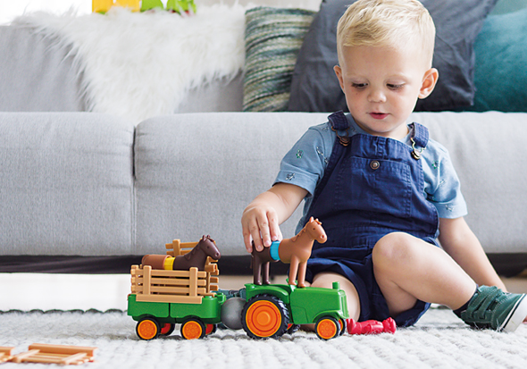 Bouwset - SmartMax my first tractor set - mijn eerste traktor - set van 22