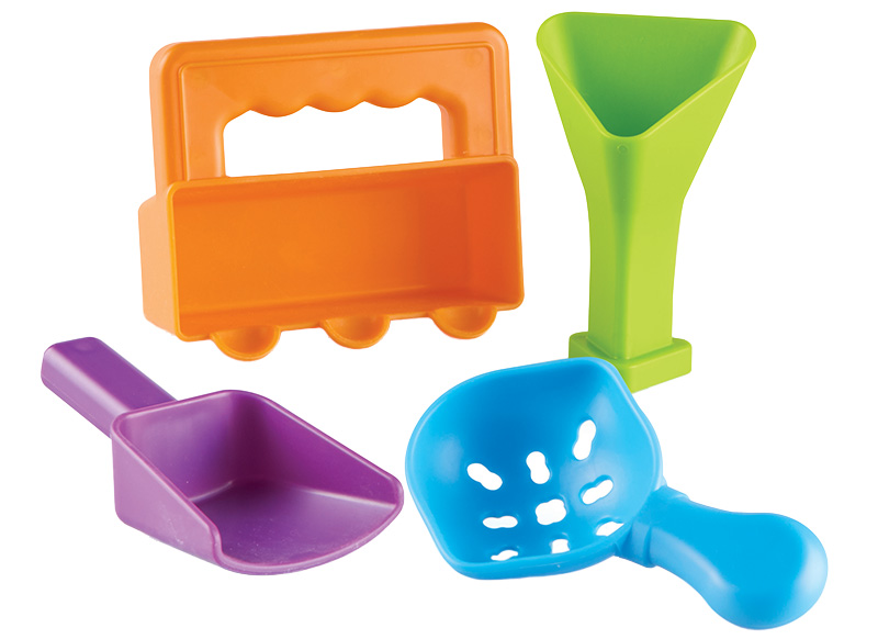 Zandgerief - Learning Resources - helping hands sensory scoops - set van 4